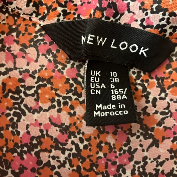 New Look Floral Prairie Maxi Dress – Sheer, Elegant, and Feminine (Size Small) - Picture 4 of 10